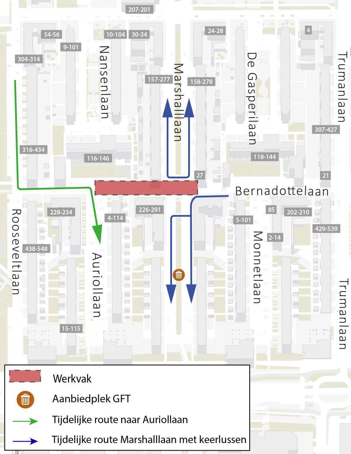 Hinderkaart Hinderkaart