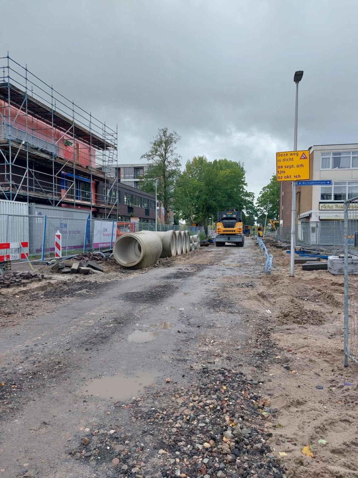 Update werkzaamheden Roosveltlaan en Bernadottelaan Update werkzaamheden Roosveltlaan en Bernadottelaan