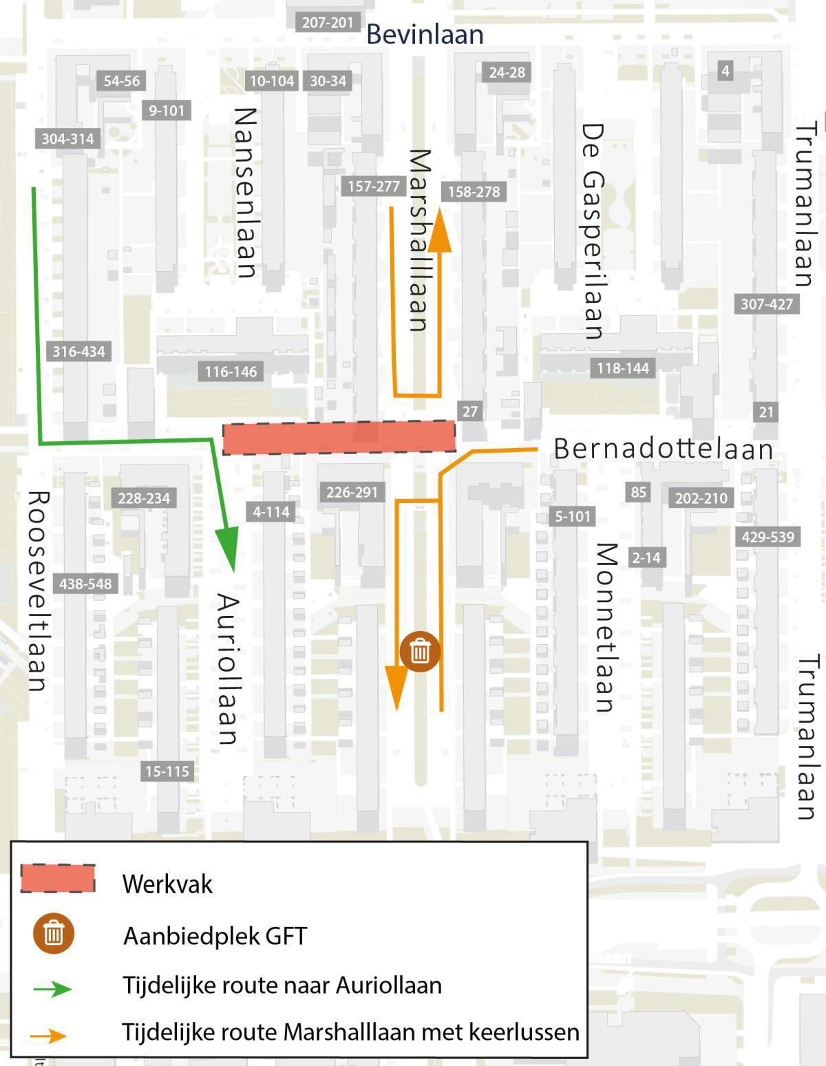 Week 49 - Update werkzaamheden Bernadottelaan