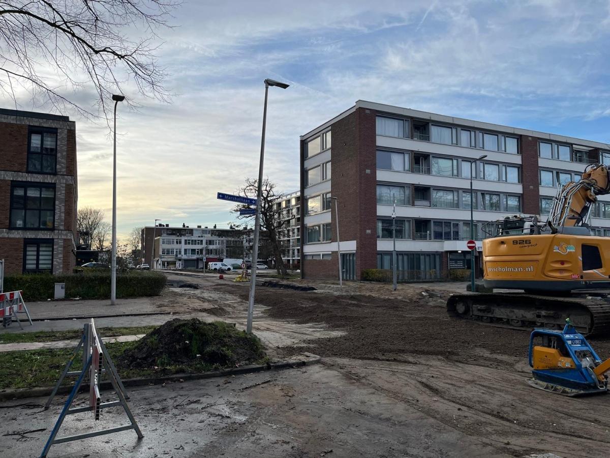 Update werkzaamheden Bernadottelaan - week 51