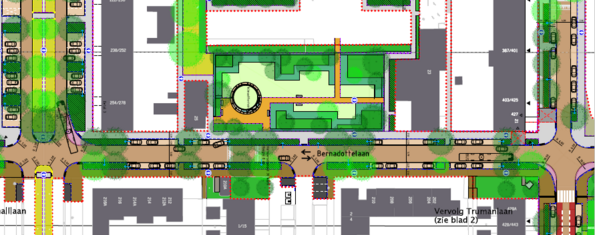 Bernadottelaan-deel-Marshalllaan-Trumanlaan