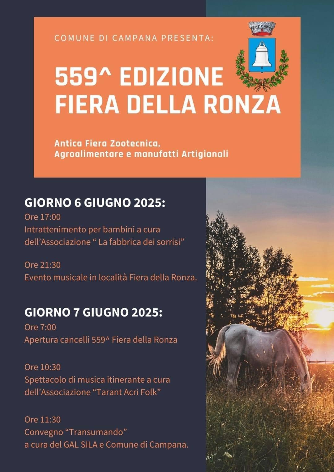 Convegno "Transumando" a cura del GAL SILA e Comune di Campana (inizio ore 11.30)