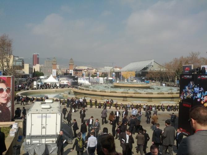 Le MWC, ce matin Le MWC, ce matin