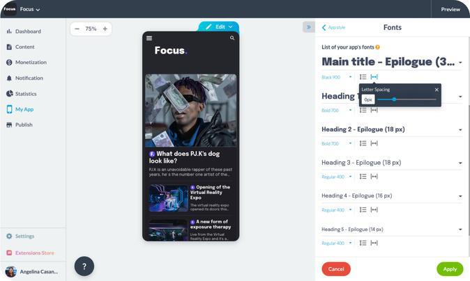 Donnez du style à vos textes grâce aux réglages d'espacement