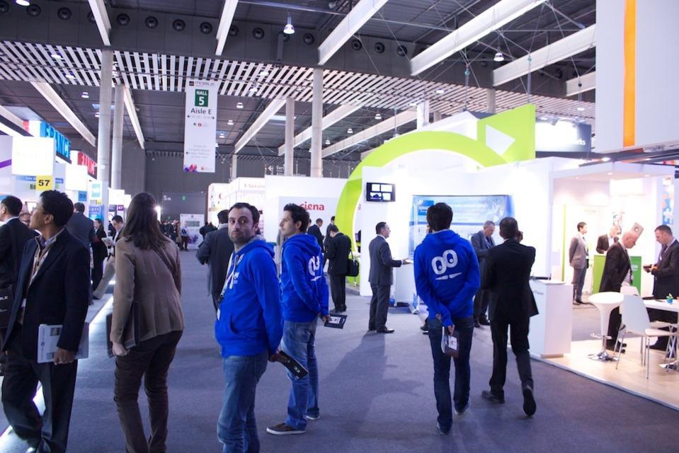 Le Hall 5 du MWC Le Hall 5 du MWC