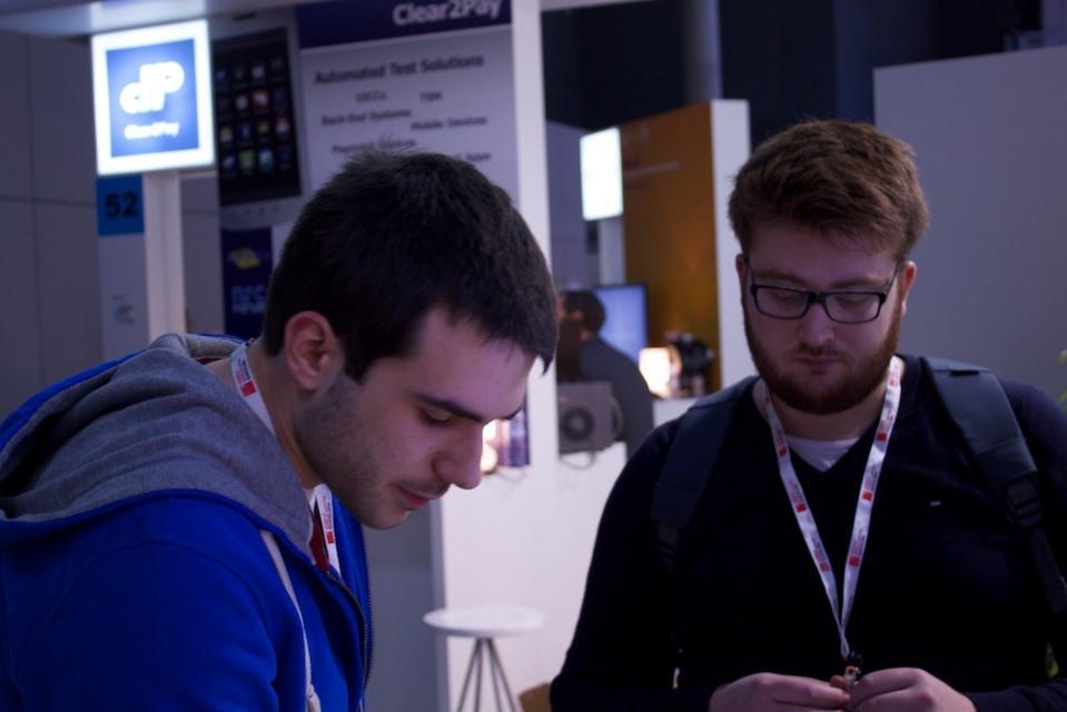 Sur le stand GoodBarber avec un Beautiful User ! Sur le stand GoodBarber avec un Beautiful User !