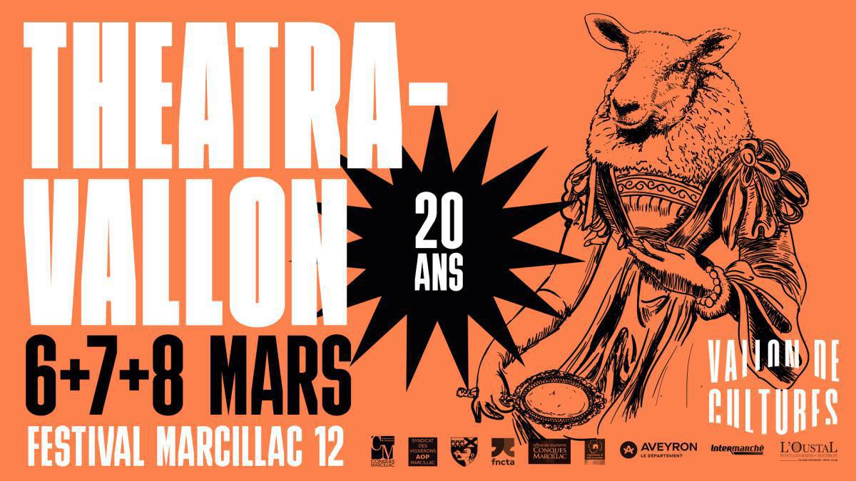 ThéâtraVallon: à Marcillac, du théâtre grand cru du 6 au 8 mars ThéâtraVallon: à Marcillac, du théâtre grand cru du 6 au 8 mars