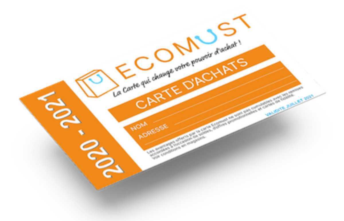 Carte Ecomust