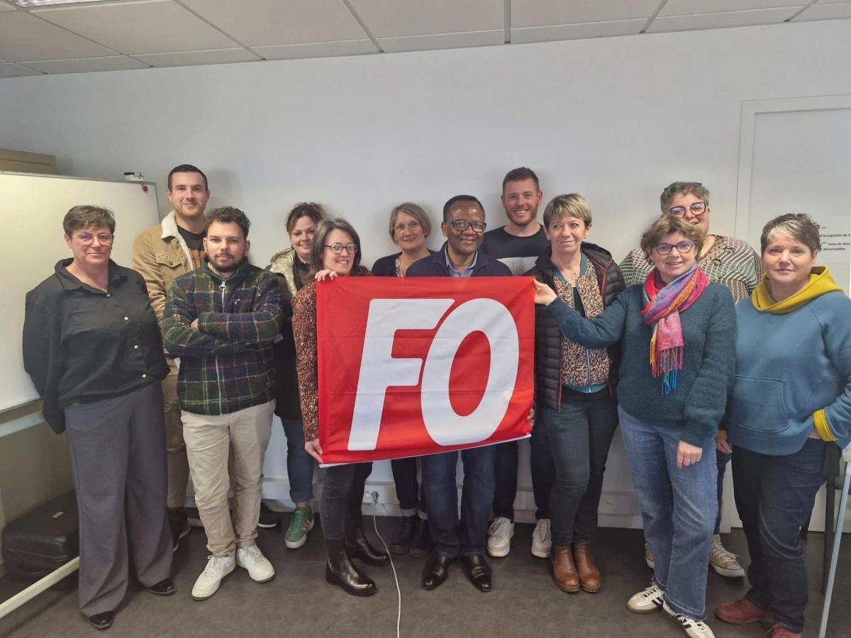 Formation réussie pour nos Camarades FO