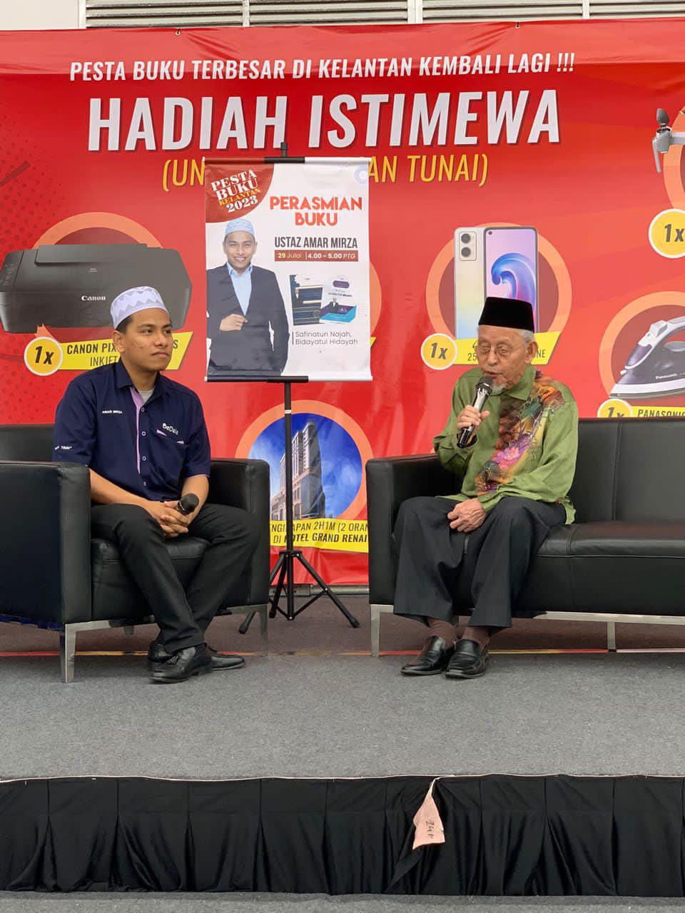 Perasmian Buku Bedaie di Pesta Buku Kelantan