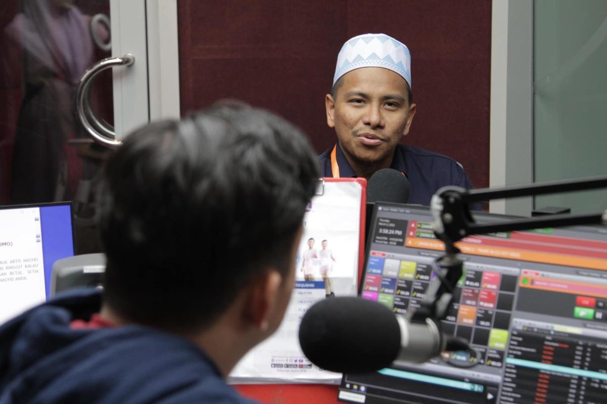 Rakaman Eksklusif Sanad di Radio & Astro