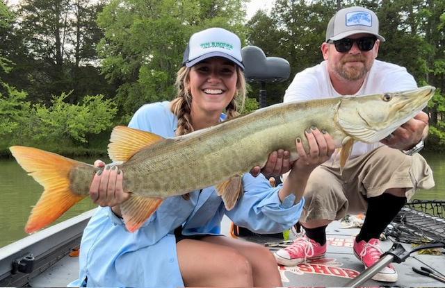 Musky in the net!!!!
