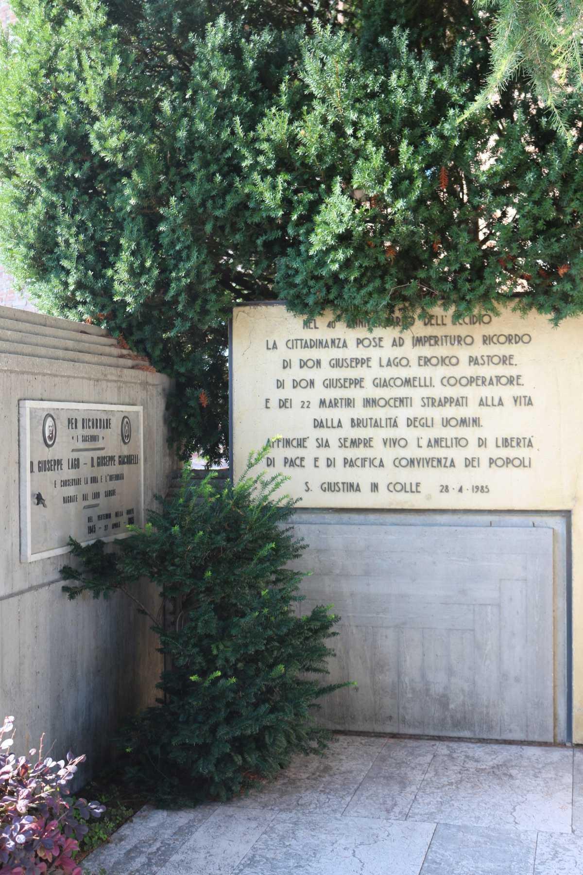 Muro dei Martiri - Wall of the Martyrs
