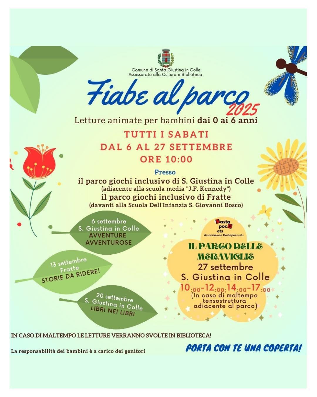 Libri nei Libri - Fiabe al Parco (inizio ore 10.00)