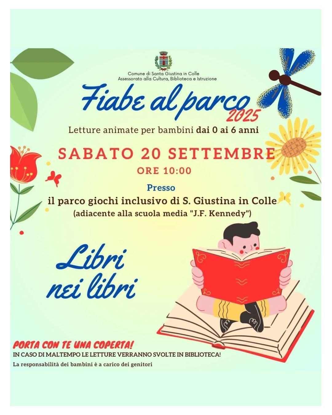 Libri nei Libri - Fiabe al Parco (inizio ore 10.00)
