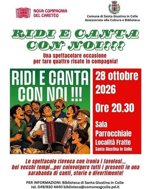 Ridi e Canta con Noi (inizio ore 20.30)