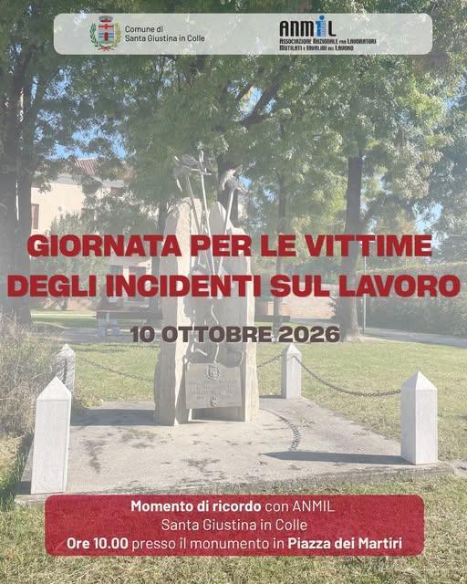Giornata per le Vittime degli incidenti sul lavoro (inizio ore 10.00)