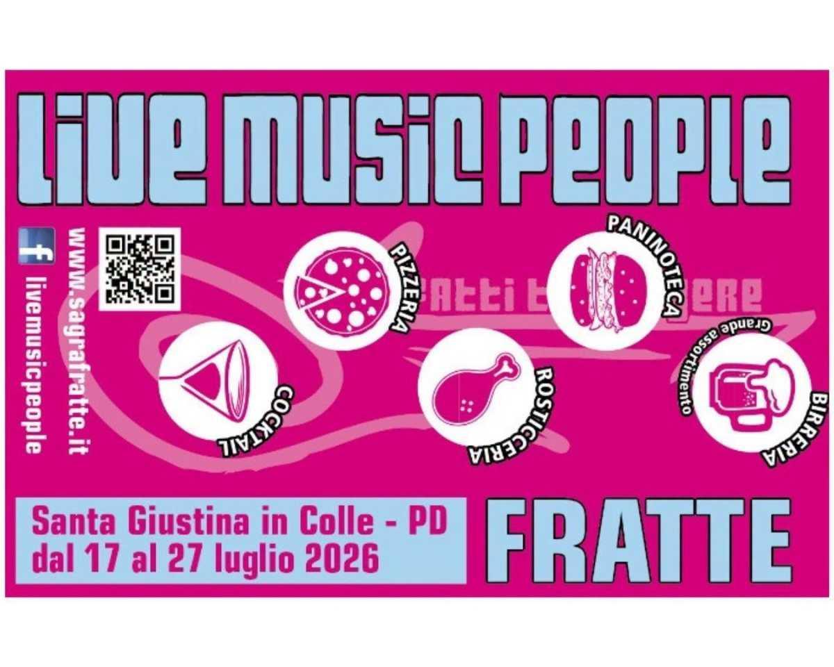 "Liveplay" Coldplay Experience - Sagra San Giacomo 2026 (inizio spettacoli ore 22:00)