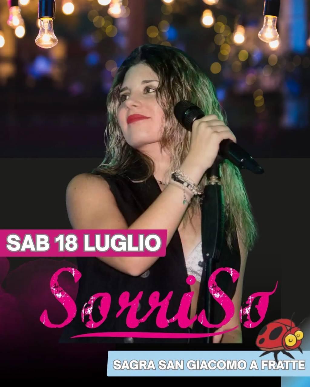 Orchestra Sorriso - Sagra San Giacomo 2026 (inizio ore 21:30)