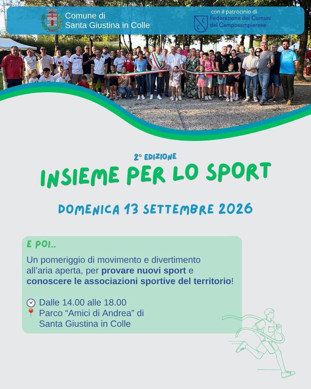 Insieme Per lo Sport - 2^Edizione (Inizio ore 10.00)
