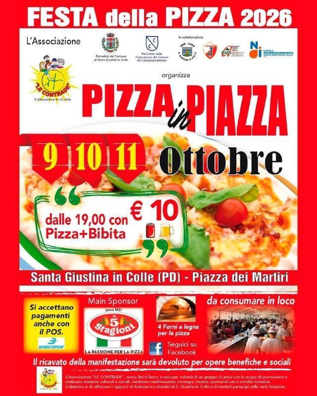 Festa della Pizza - Pizza in Piazza (dalle ore 19:00)