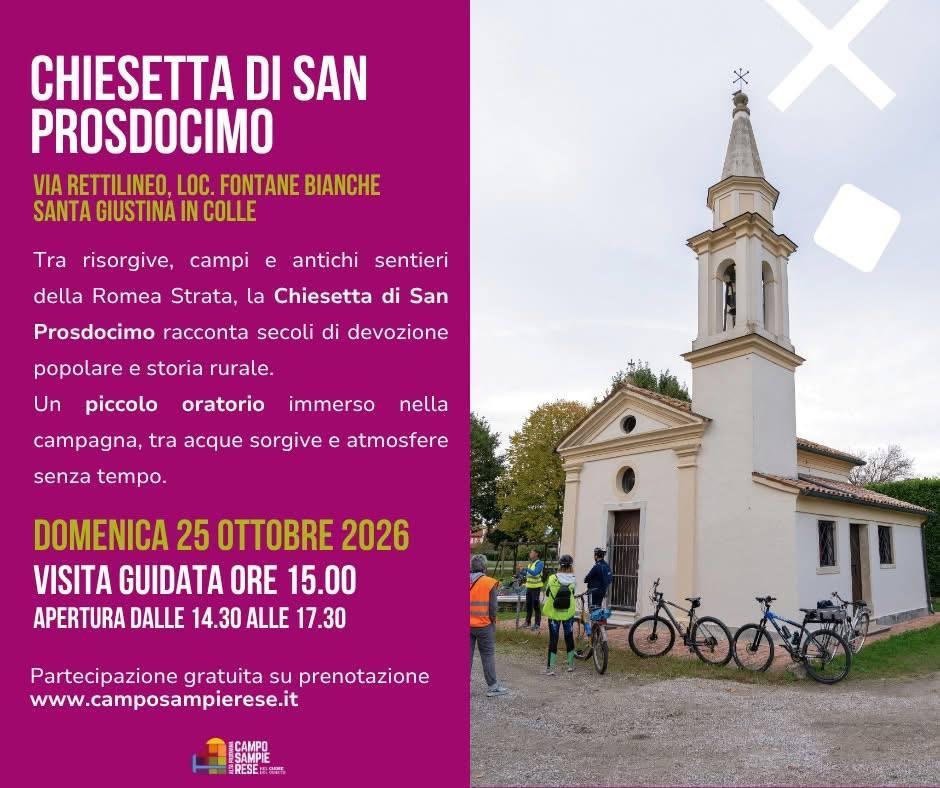 Chiesetta di San Prosdocimo (Visita Guidata ore 15.00 - Apertura dalle 14.30 alle 17.30)