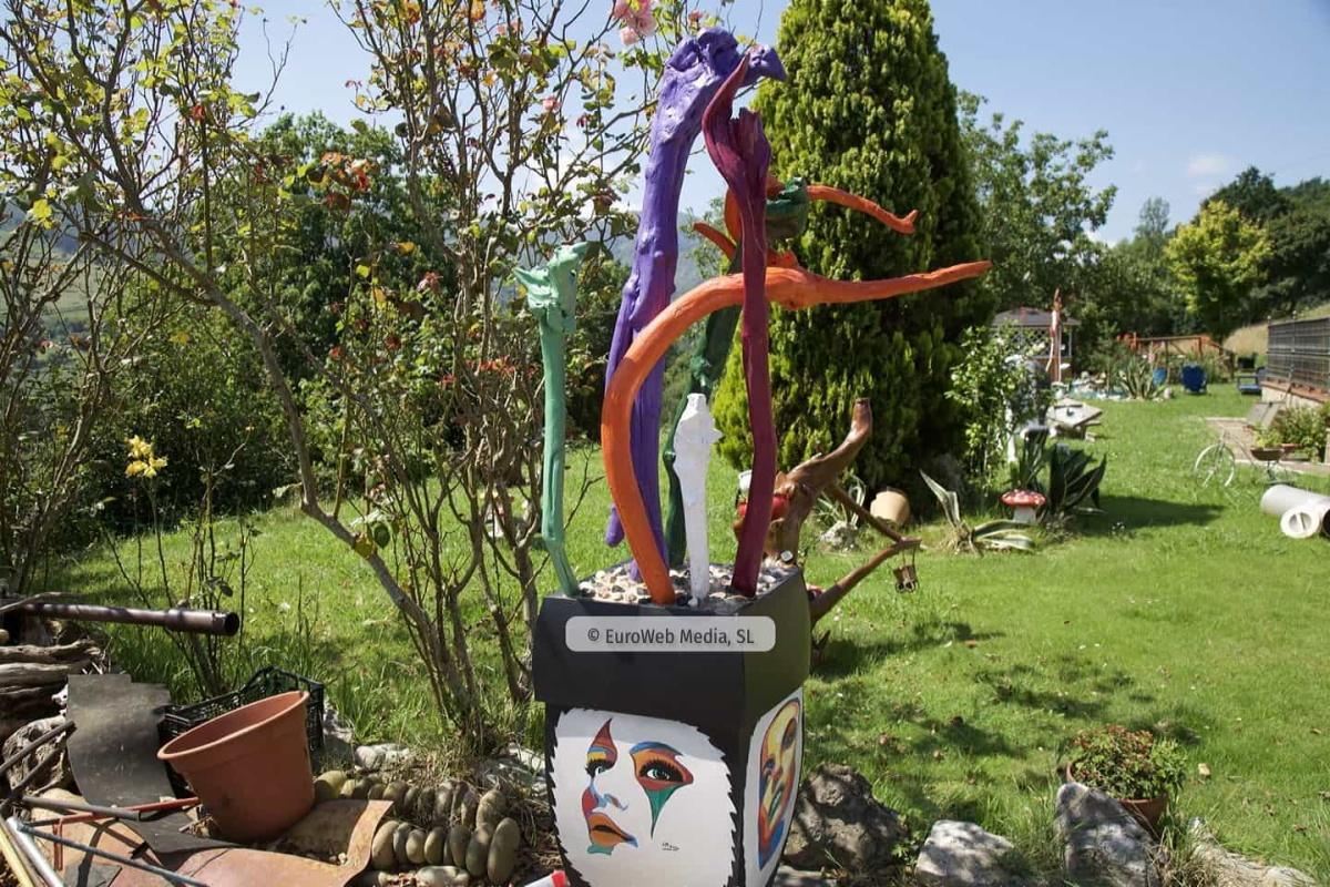Arte en el jardín