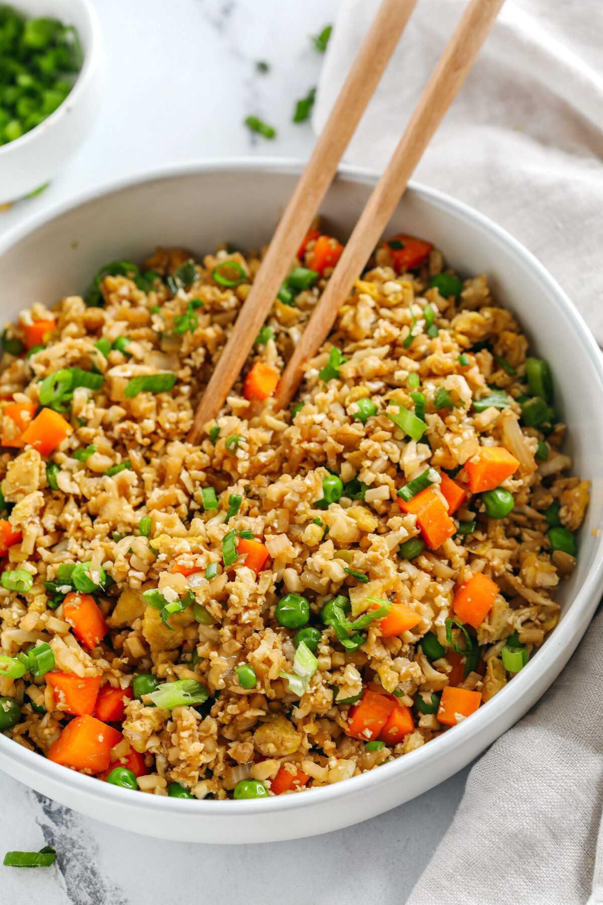 Healthy Cauliflower Fried Rice Healthy Cauliflower Fried Rice