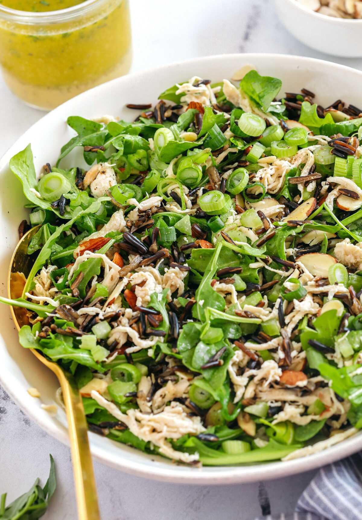 Wild Rice Chicken Salad