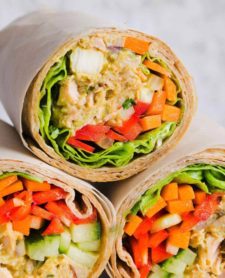 Spicy Tuna Avocado Wrap Spicy Tuna Avocado Wrap