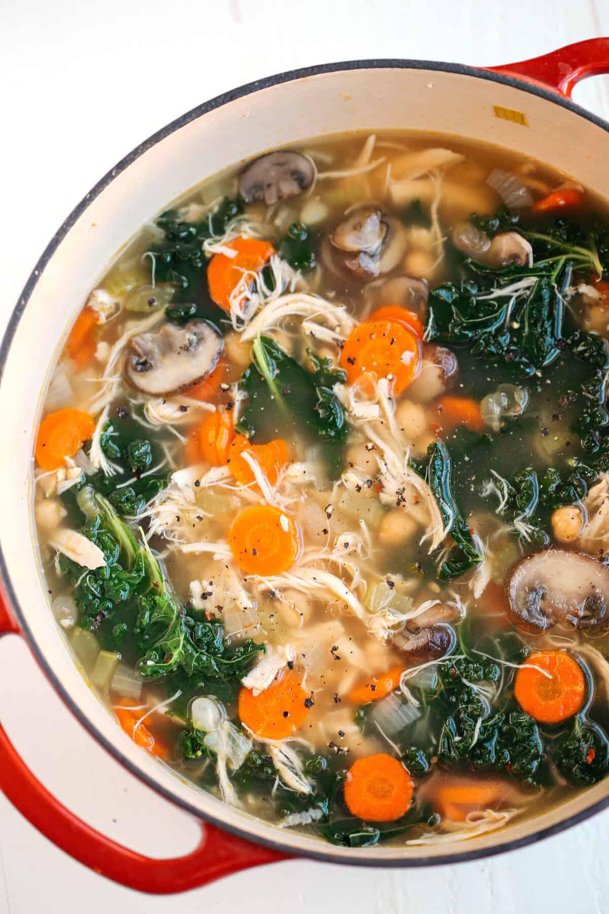 Detox Immune-Boosting Chicken Soup