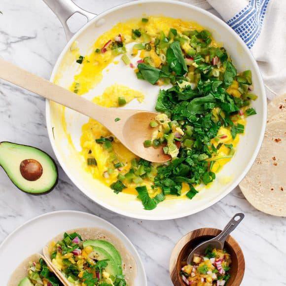 Veggie Breakfast Tacos Veggie Breakfast Tacos