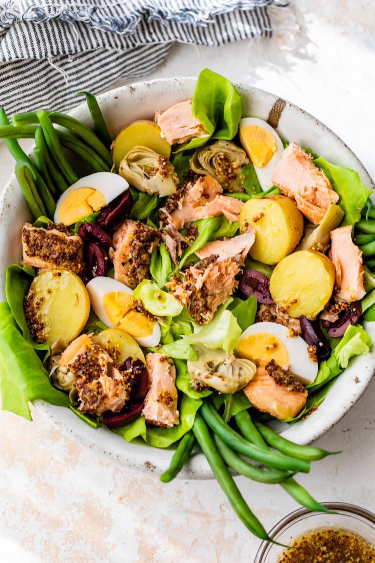 Salmon Nicoise Salad