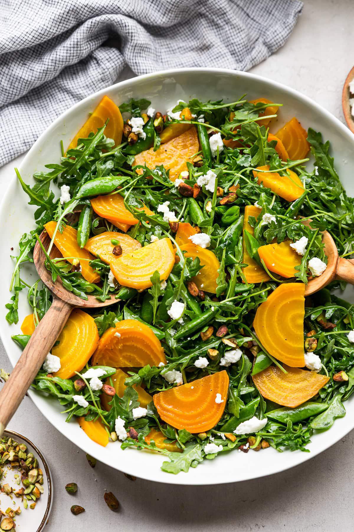 Citrus-Glazed Golden Beet Salad