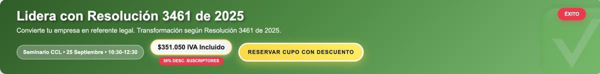 Comités de Convivencia Laboral: Seminario Resolución 3461 de 2025