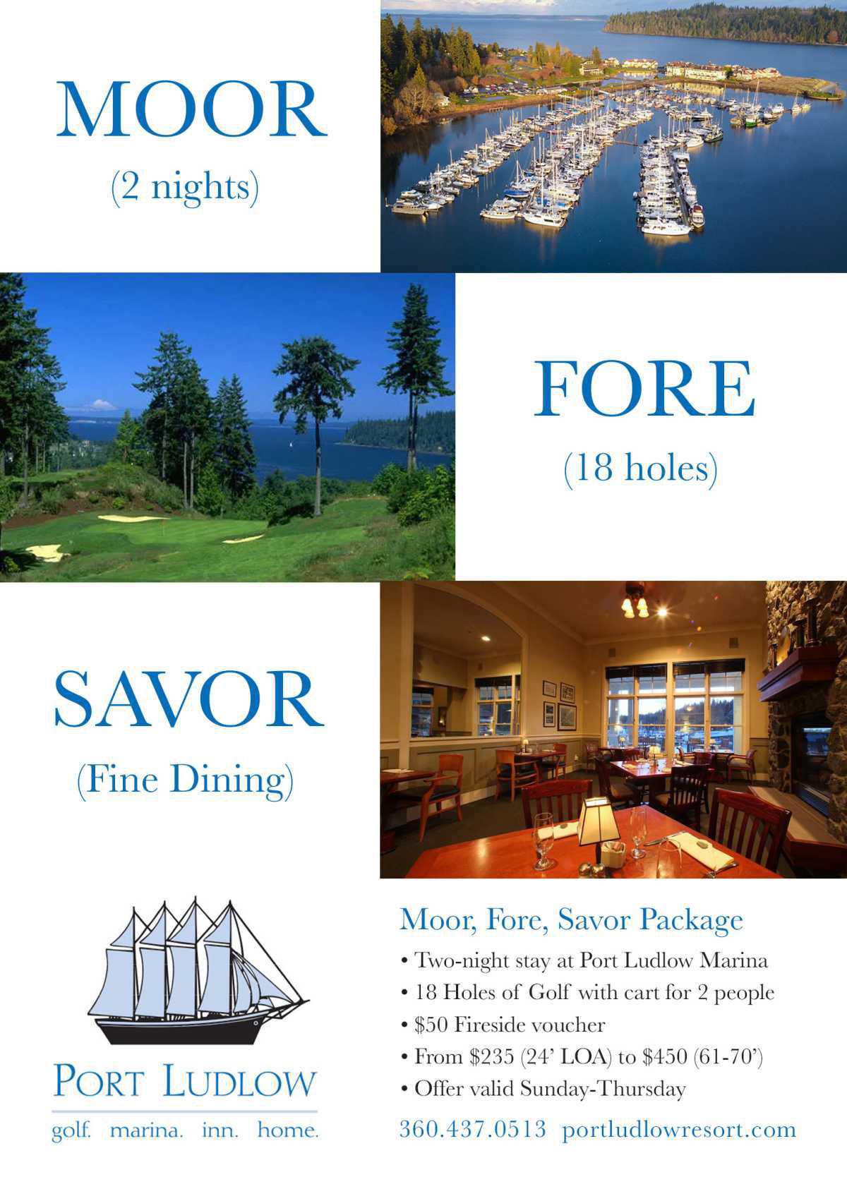 Moor, Fore, and Savor! Moor, Fore, and Savor!