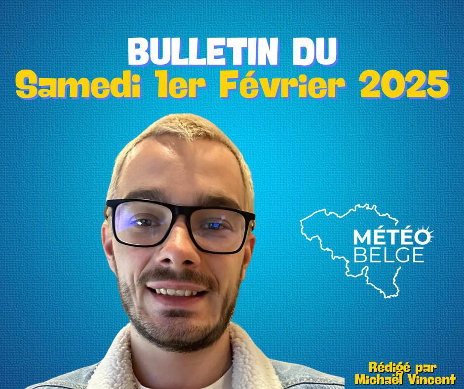 Prévisions nationale du Samedi 1er Février 2025