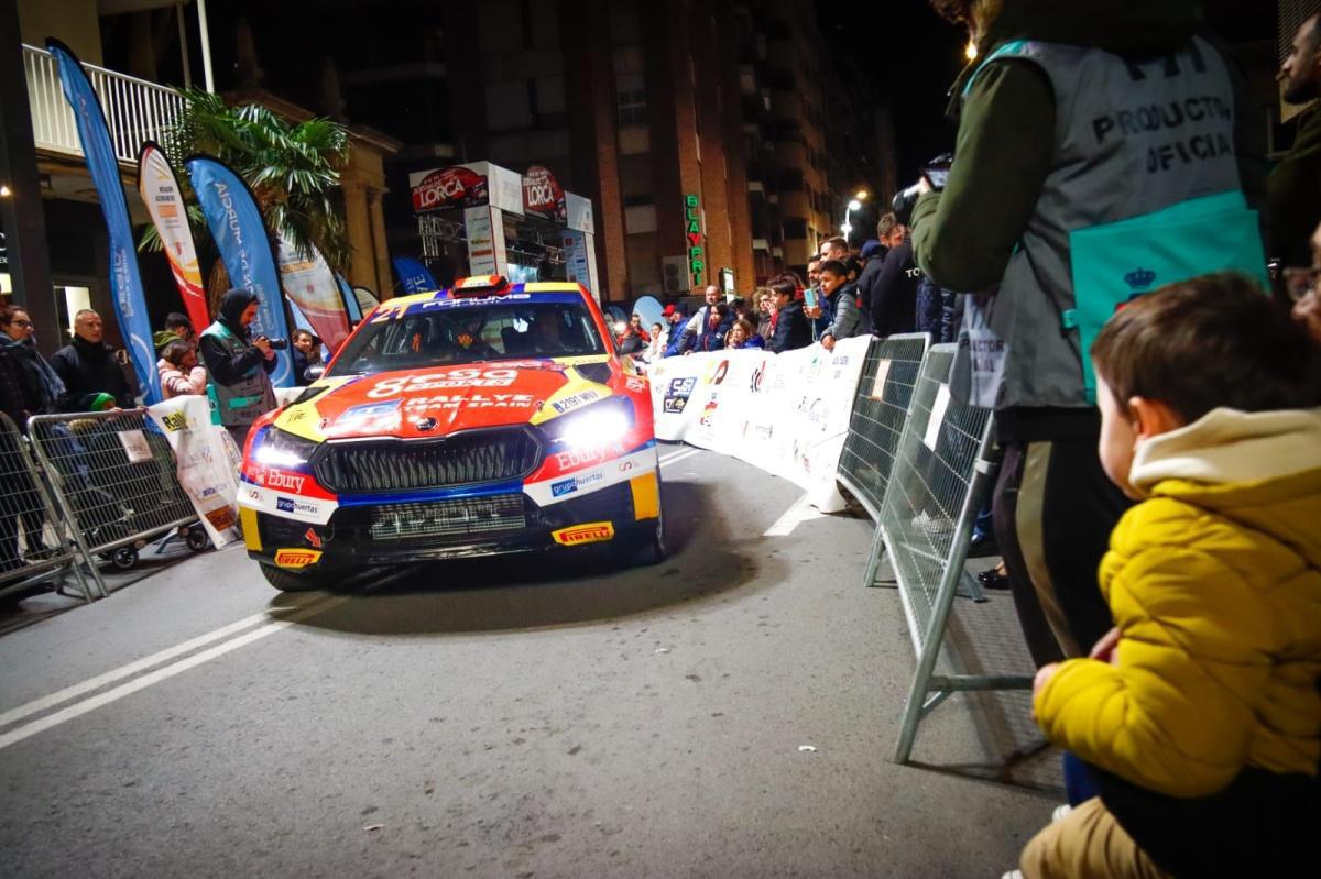 Éxito en la primera jornada del Rallye Tierras Altas de Lorca Éxito en la primera jornada del Rallye Tierras Altas de Lorca