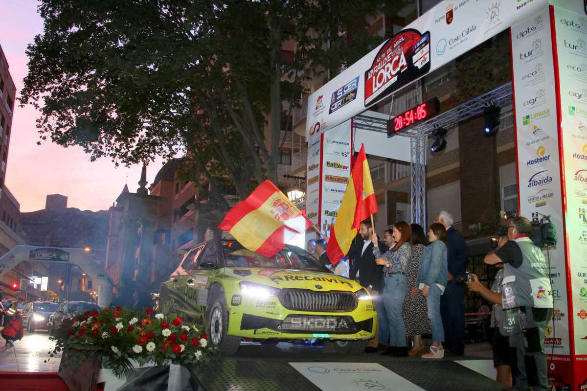 Lorca celebra la llegada del Supercampeonato de España de Rallyes Lorca celebra la llegada del Supercampeonato de España de Rallyes