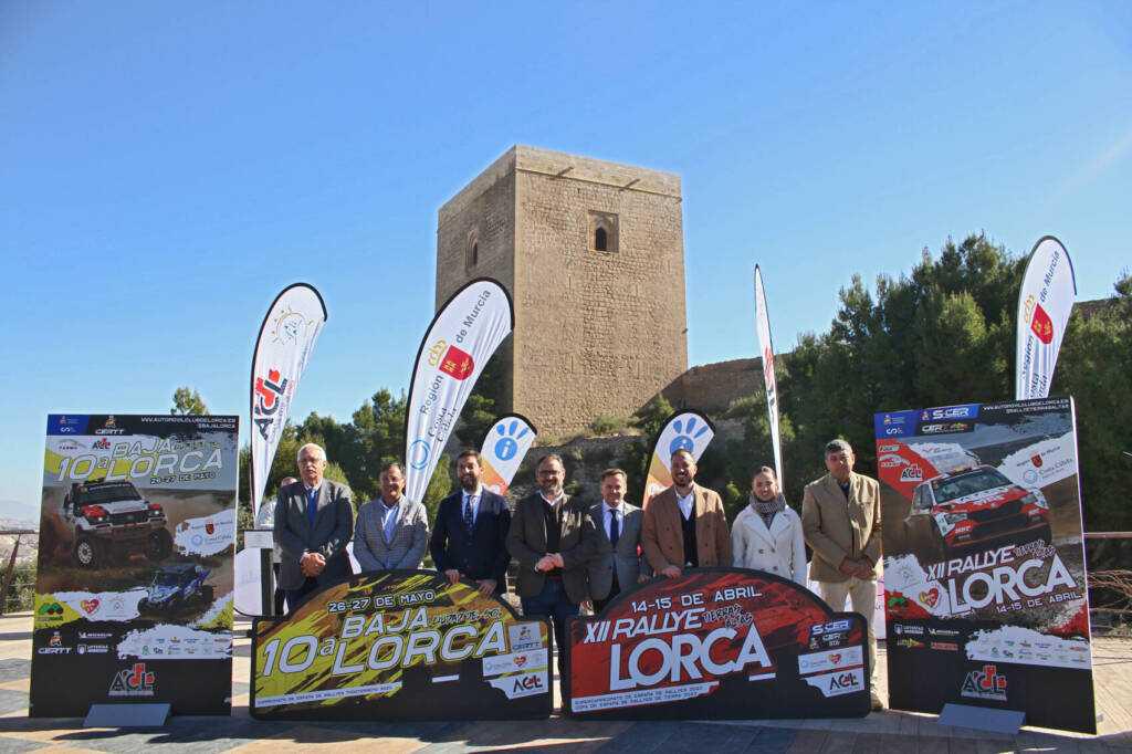 Presentación carteles Rallye Tierras Altas y Baja Lorca-Ciudad del Sol Presentación carteles Rallye Tierras Altas y Baja Lorca-Ciudad del Sol