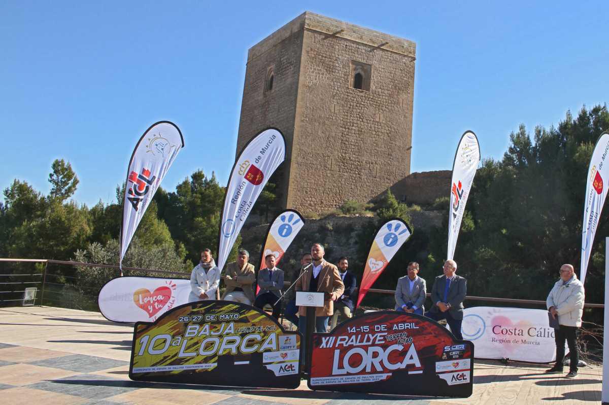 Presentación carteles Rallye Tierras Altas y Baja Lorca-Ciudad del Sol Presentación carteles Rallye Tierras Altas y Baja Lorca-Ciudad del Sol