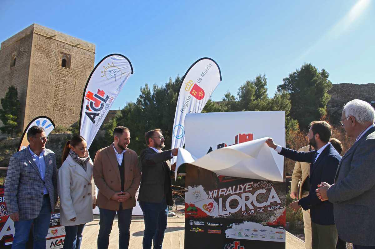 Presentación carteles Rallye Tierras Altas y Baja Lorca-Ciudad del Sol Presentación carteles Rallye Tierras Altas y Baja Lorca-Ciudad del Sol