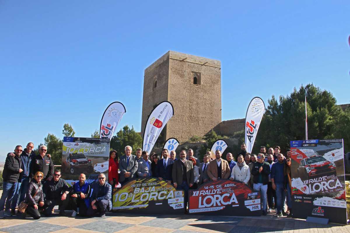 Presentación carteles Rallye Tierras Altas y Baja Lorca-Ciudad del Sol Presentación carteles Rallye Tierras Altas y Baja Lorca-Ciudad del Sol