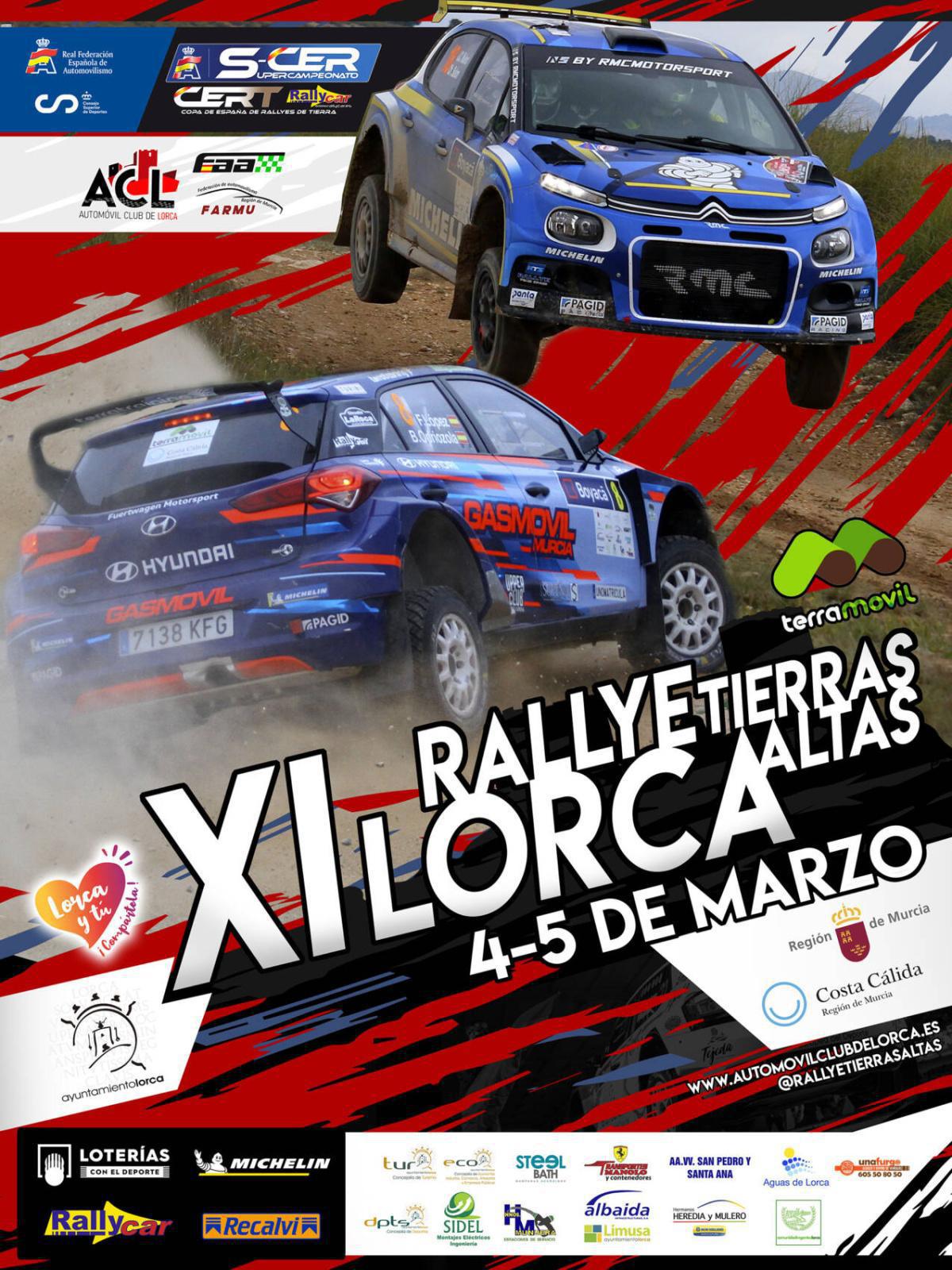 Comienza el undécimo Rallye Tierras Altas de Lorca Comienza el undécimo Rallye Tierras Altas de Lorca