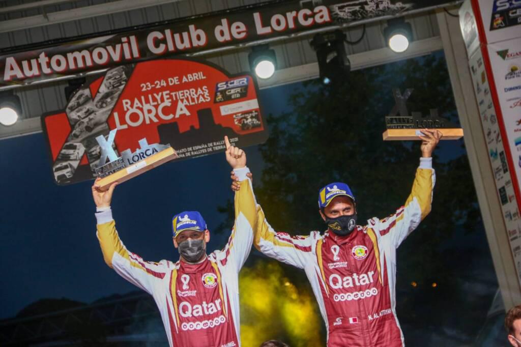 Al-Attiyah triunfa en la décima edición del Rallye Tierras Altas de Lorca Al-Attiyah triunfa en la décima edición del Rallye Tierras Altas de Lorca