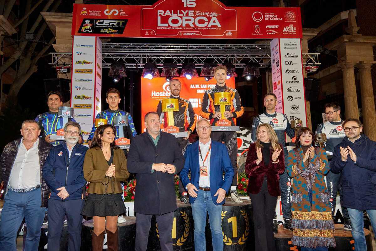 Semenov-Ignatov triunfan en el 15 aniversario del Rallye Tierras Altas de Lorca