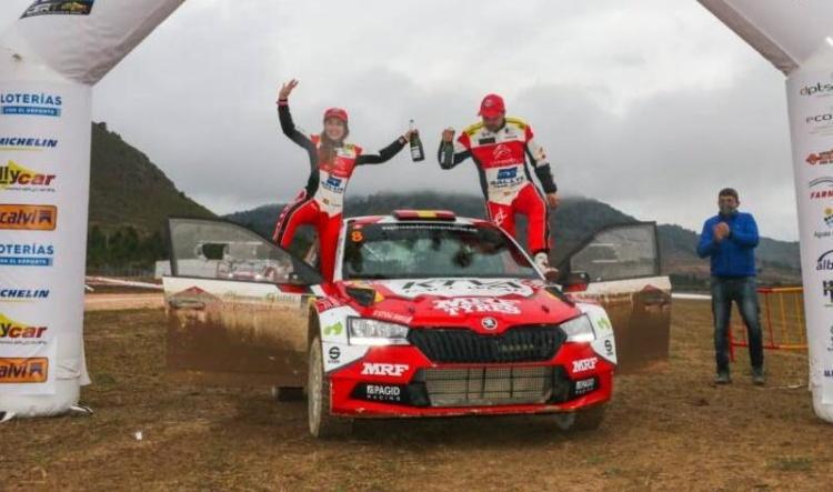 Efrén Llarena y Sara Fernández se unen al palmarés del Rallye Tierras Altas de Lorca