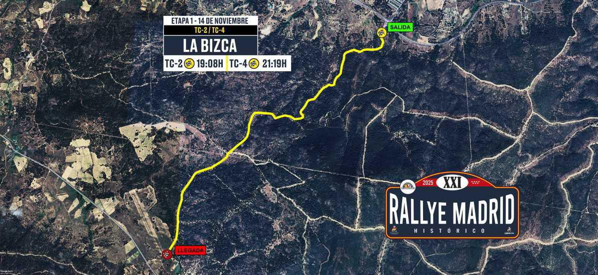 Tramos de la etapa del viernes Tramos de la etapa del viernes