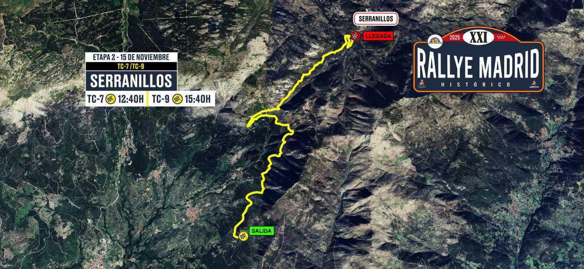 Tramos de la etapa del sábado Tramos de la etapa del sábado