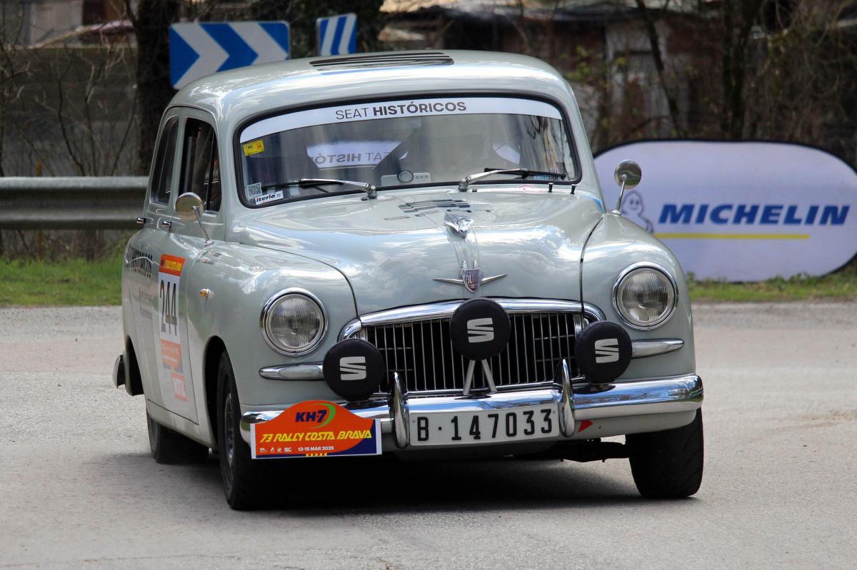 Tres modelos de la colección de SEAT Históricos inscritos en el Rallye Madrid Histórico